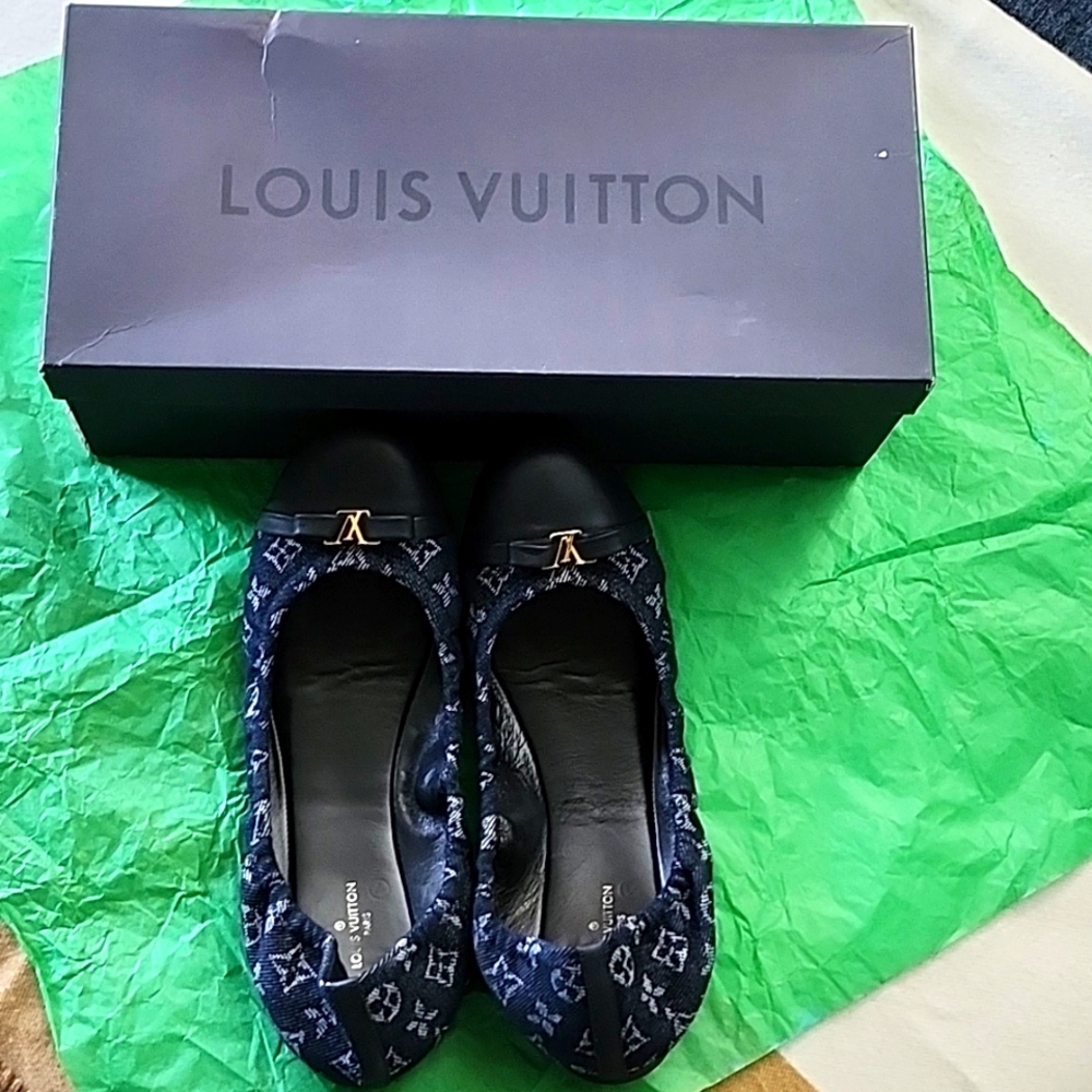Louis vuitton ballerina flat shoes